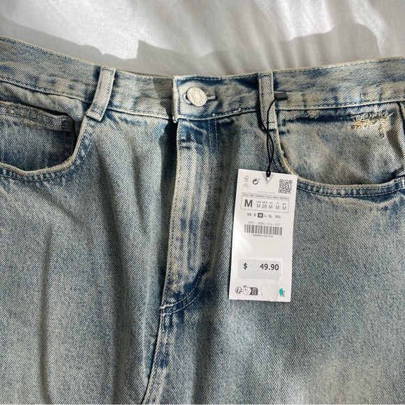 Denim skirt trf - Picture 4 of 5